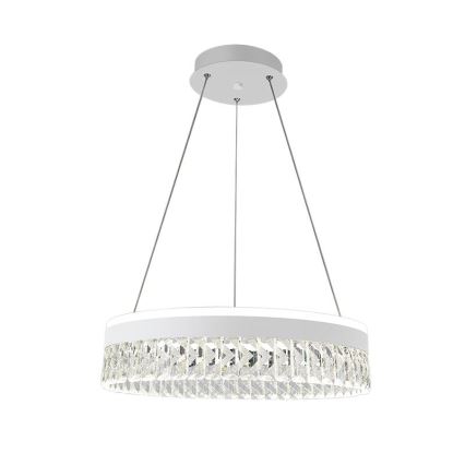 Suspension filaire en cristal à intensité variable LED/90W/230V 3000-6500K blanc + télécommande