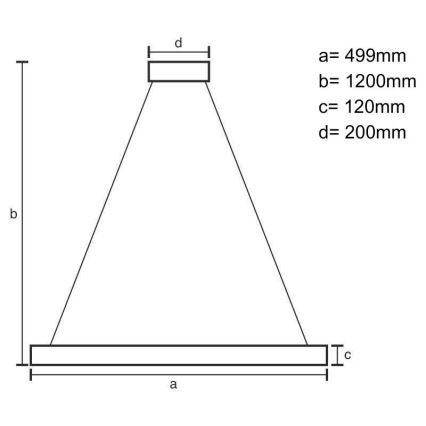 Suspension filaire en cristal à intensité variable LED/90W/230V 3000-6500K chrome brillant + télécommande