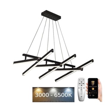 Suspension filaire à intensité variable LED/90W/230V 3000-6500K + télécommande