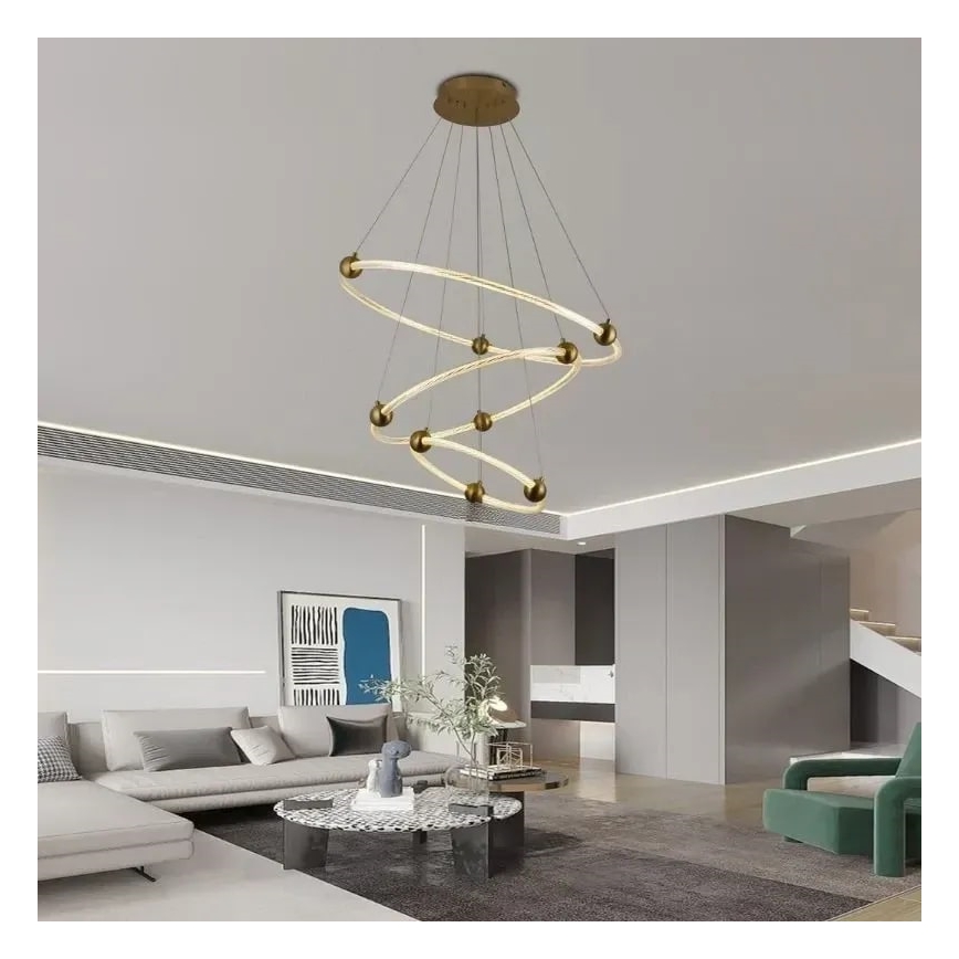 Suspension filaire à intensité variable LED LED/45W/230V 3000-6500K + télécommande