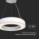 Suspension filaire à intensité variable LED LED/50W/230V 4000K d. 60 cm blanc