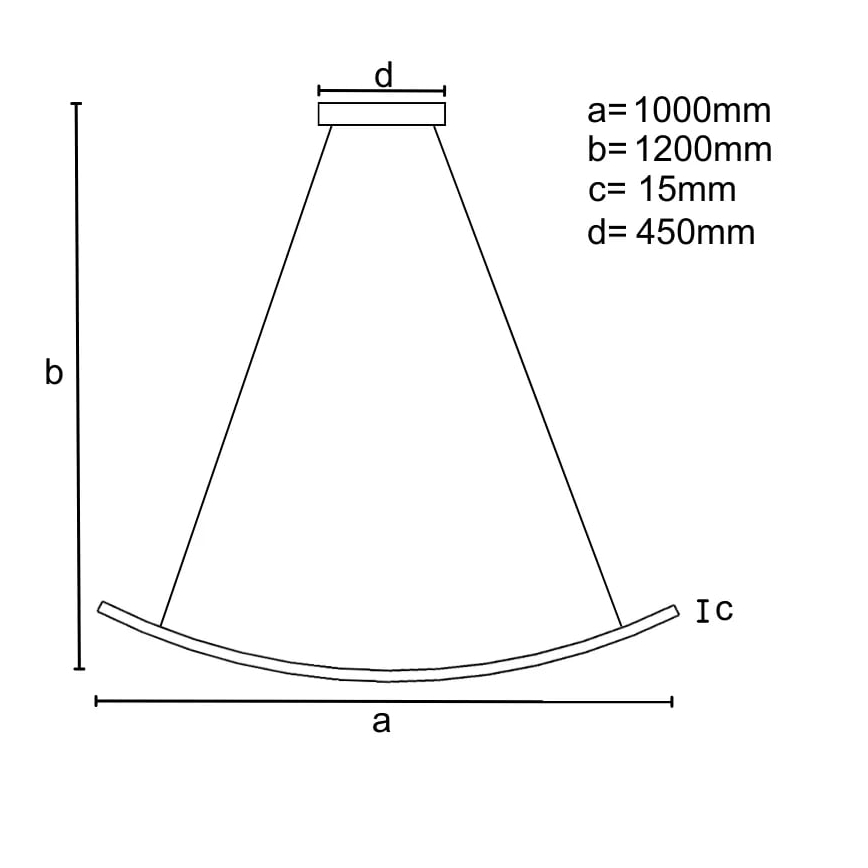 Suspension filaire à intensité variable LED LED/70W/230V 3000-6500K + télécommande