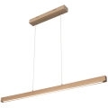 Suspension filaire à intensité variable SMAL LED/15W/230V chêne