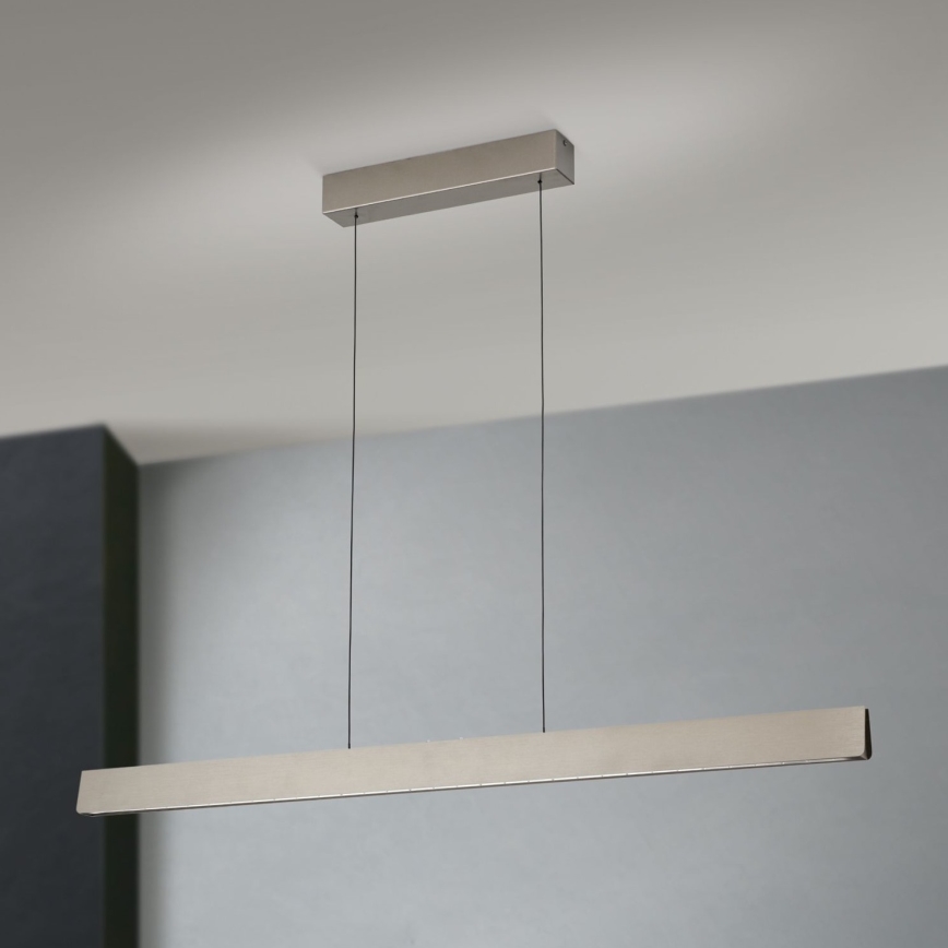 Suspension filaire à intensité variable TARA LED/44W/230V 2700/3800/4500/5700K chrome mat