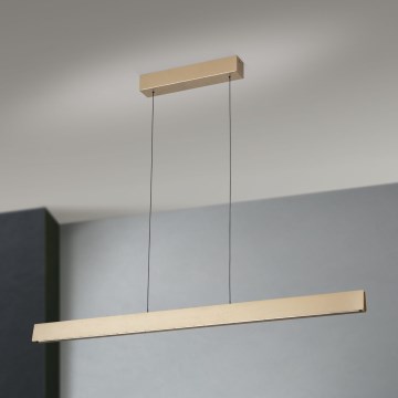 Suspension filaire à intensité variable TARA LED/44W/230V 2700/3800/4500/5700K doré