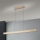 Suspension filaire à intensité variable TARA LED/44W/230V 2700/3800/4500/5700K doré