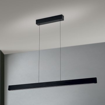 Suspension filaire à intensité variable TARA LED/44W/230V 2700/3800/4500/5700K noir