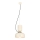 Suspension filaire ABEL 2xE27/11W/230V diam. 28 cm crème