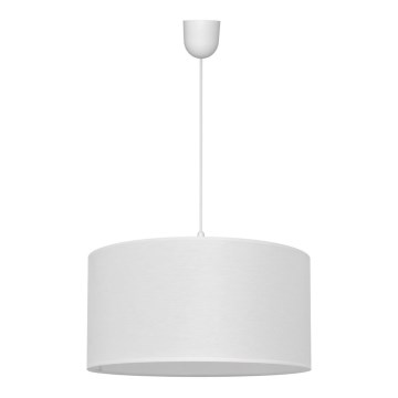 Suspension filaire ALBA 1xE27/15W/230V d. 40 cm blanche