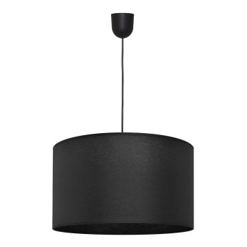 Suspension filaire ALBA 1xE27/15W/230V d. 45 cm noire