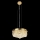 Suspension filaire AMAPOLI 7xG9/28W/230V d. 45 cm doré