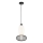 Suspension filaire ARAME LED/15W/230V d. 22 cm noir