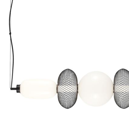 Suspension filaire ARAME LED/32W/230V noir