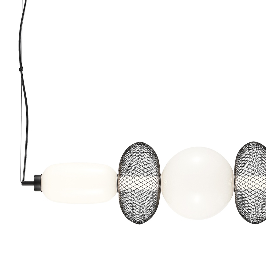 Suspension filaire ARAME LED/32W/230V noir