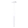 Suspension filaire ARCHE 3xG9/8W/230V blanc