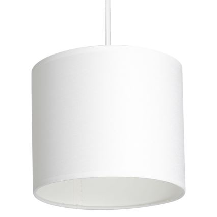 Suspension filaire ARDEN 1xE27/60W/230V d. 18 cm blanc