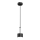 Suspension filaire ARENA 1xGX53/11W/230V noir/chrome brillant