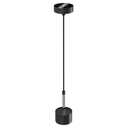 Suspension filaire ARENA 1xGX53/11W/230V noir/chrome brillant