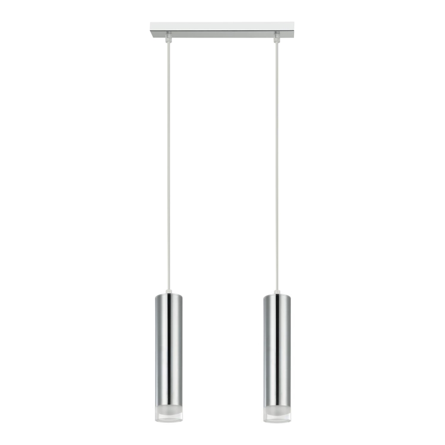 Suspension filaire ARMIN 1xGU10/10W/230V chrome brillant
