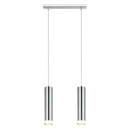 Suspension filaire ARMIN 1xGU10/10W/230V chrome brillant