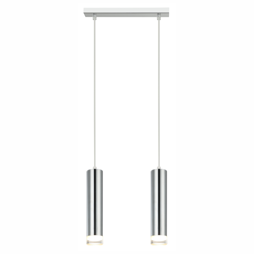Suspension filaire ARMIN 1xGU10/10W/230V chrome brillant