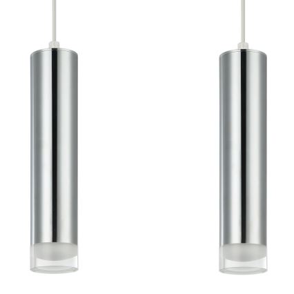 Suspension filaire ARMIN 1xGU10/10W/230V chrome brillant