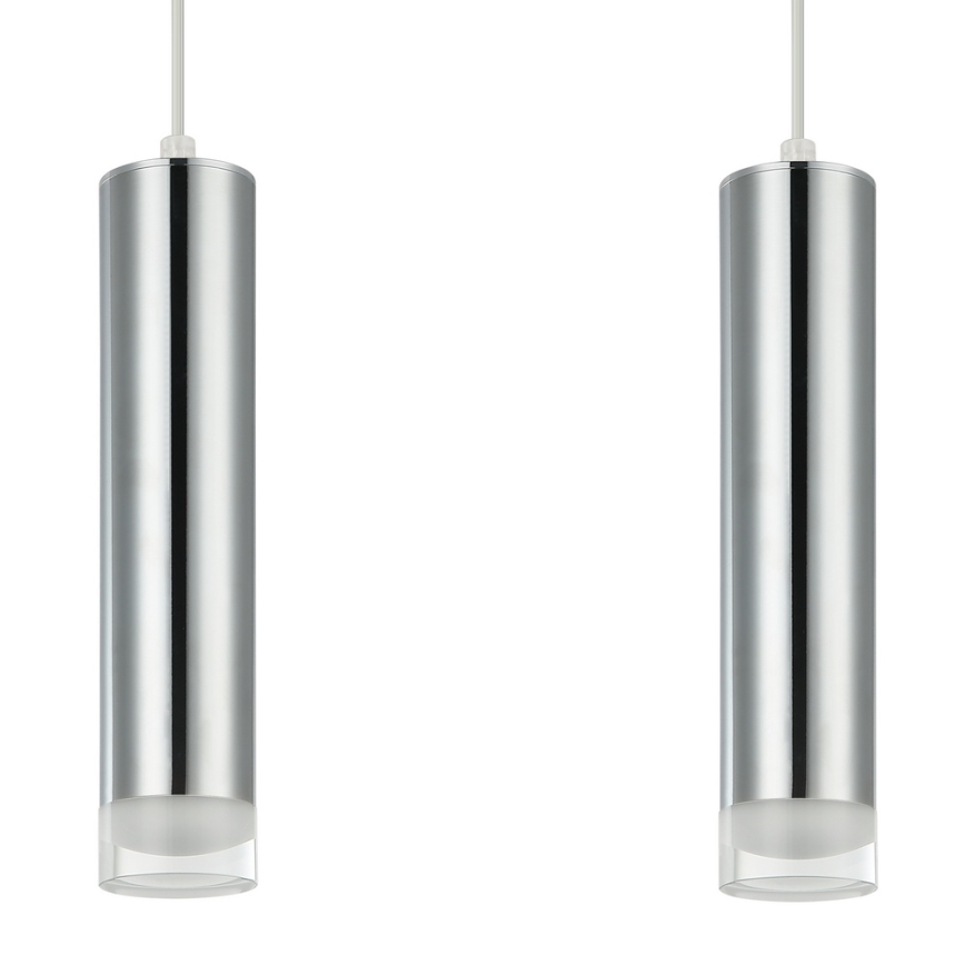 Suspension filaire ARMIN 1xGU10/10W/230V chrome brillant