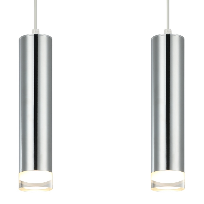 Suspension filaire ARMIN 1xGU10/10W/230V chrome brillant