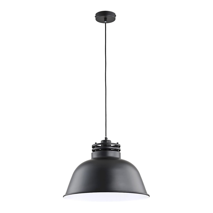 Suspension filaire ARRIZO 1xE27/15W/230V noir