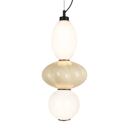 Suspension filaire ASCOLI LED/18W/230V d. 20 cm beige