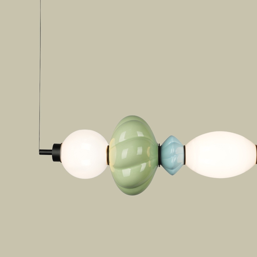 Suspension filaire ASCOLI LED/24W/230V coloré