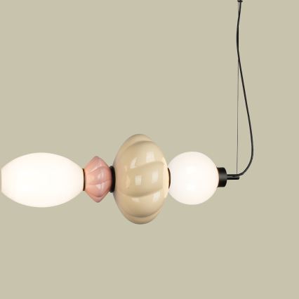 Suspension filaire ASCOLI LED/24W/230V coloré