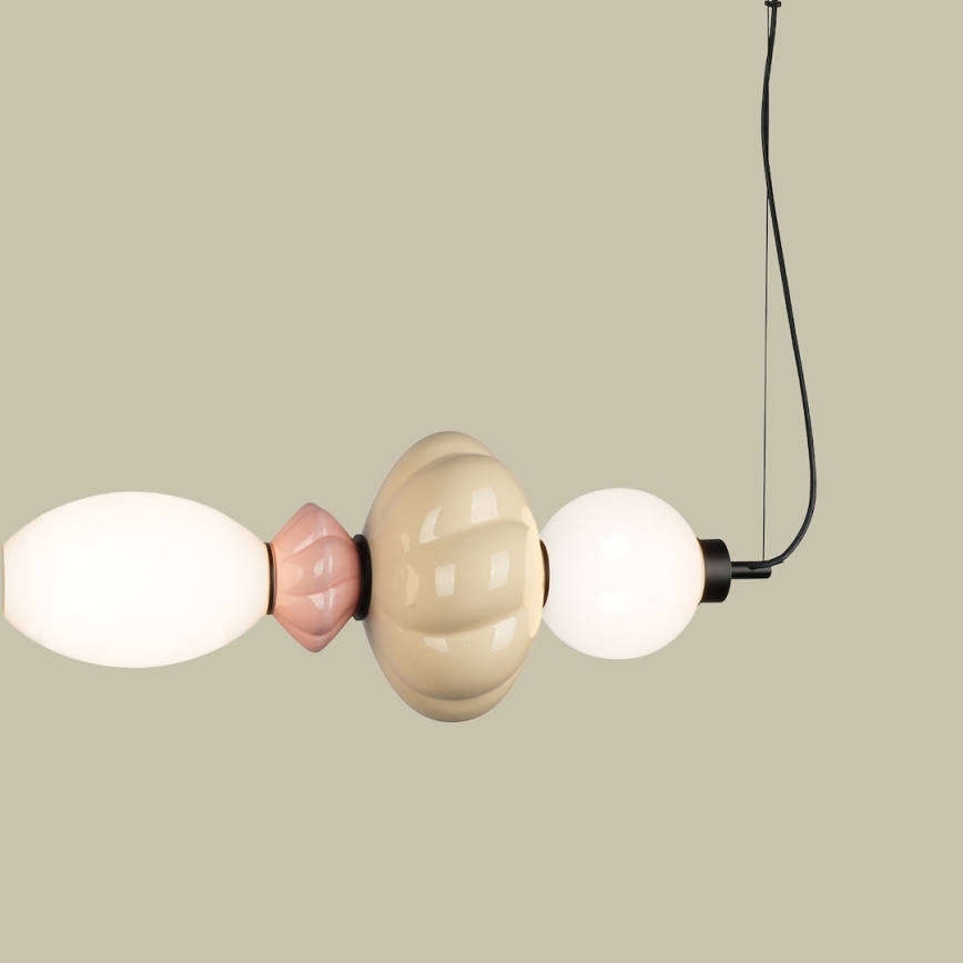 Suspension filaire ASCOLI LED/24W/230V coloré