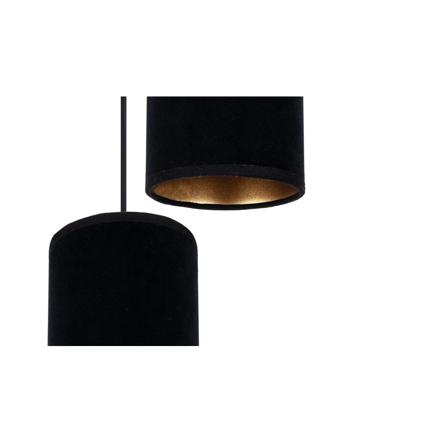 Suspension filaire AVALO 1xE27/60W/230V noir