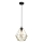 Suspension filaire BASKET 1xE27/60W/230V d. 25 cm doré