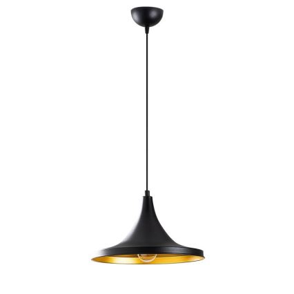 Suspension filaire BERCESTE 1xE27/40W/230V noire