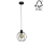 Suspension filaire BERIS 1xE27/60W/230V - certifié FSC