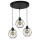 Suspension filaire BERIS 3xE27/60W/230V