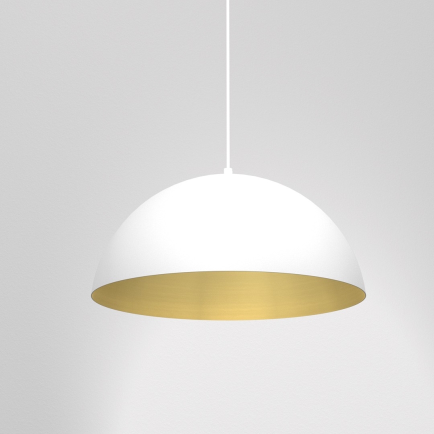 Suspension filaire BETA 1xE27/60W/230V d. 35 cm blanc