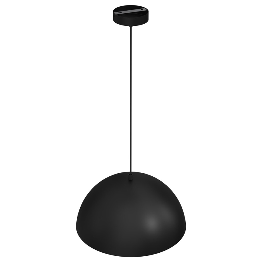 Suspension filaire BETA 1xE27/60W/230V d. 35 cm noir