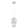 Suspension filaire BLANCO 1xE27/60W/230V blanc