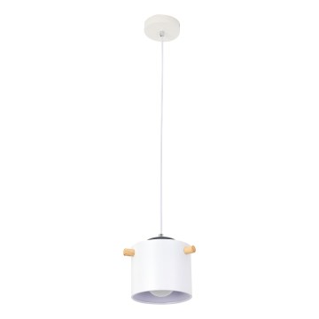 Suspension filaire BODO 1xE27/60W/230V blanc