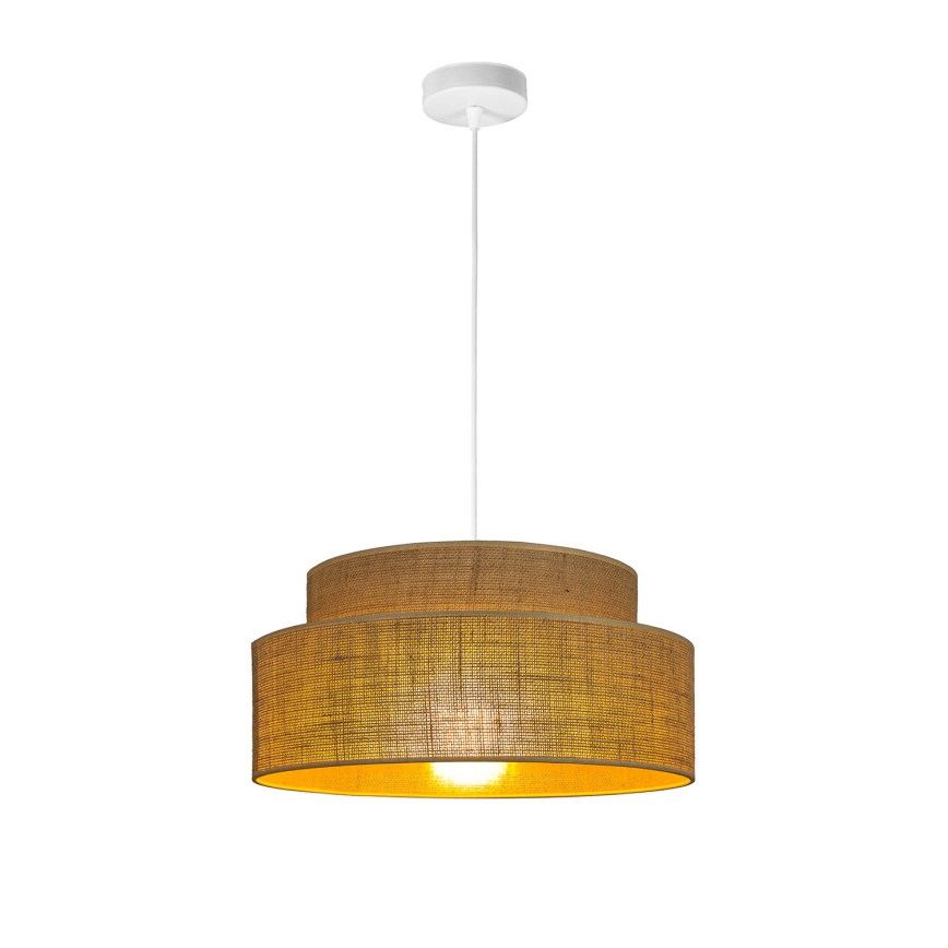 Suspension filaire BOHO 1xE27/60W/230V beige