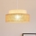 Suspension filaire BOHO 1xE27/60W/230V crème/beige