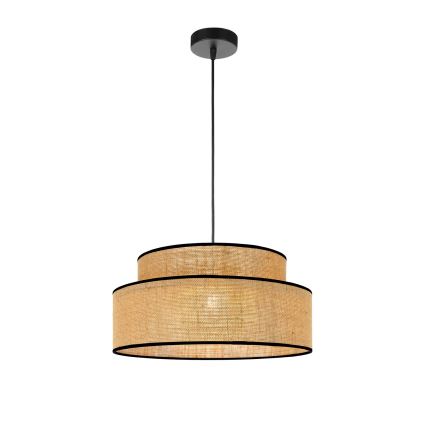 Suspension filaire BOHO 1xE27/60W/230V d. 40 cm beige
