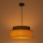 Suspension filaire BOHO 1xE27/60W/230V d. 40 cm marron/beige