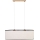 Suspension filaire BOHO 2xE27/40W/230V chêne