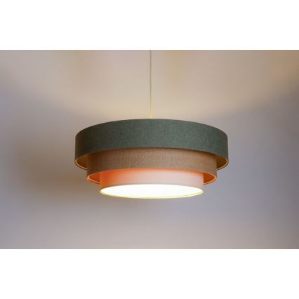 Suspension filaire BOHO TRINITI 1xE27/60W/230V gris/beige/crème