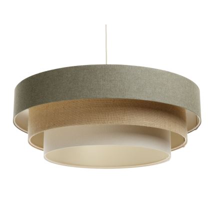 Suspension filaire BOHO TRINITI 1xE27/60W/230V gris/beige/crème