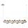Suspension filaire BOLLA LED/32W/230V chrome brillant/fumé
